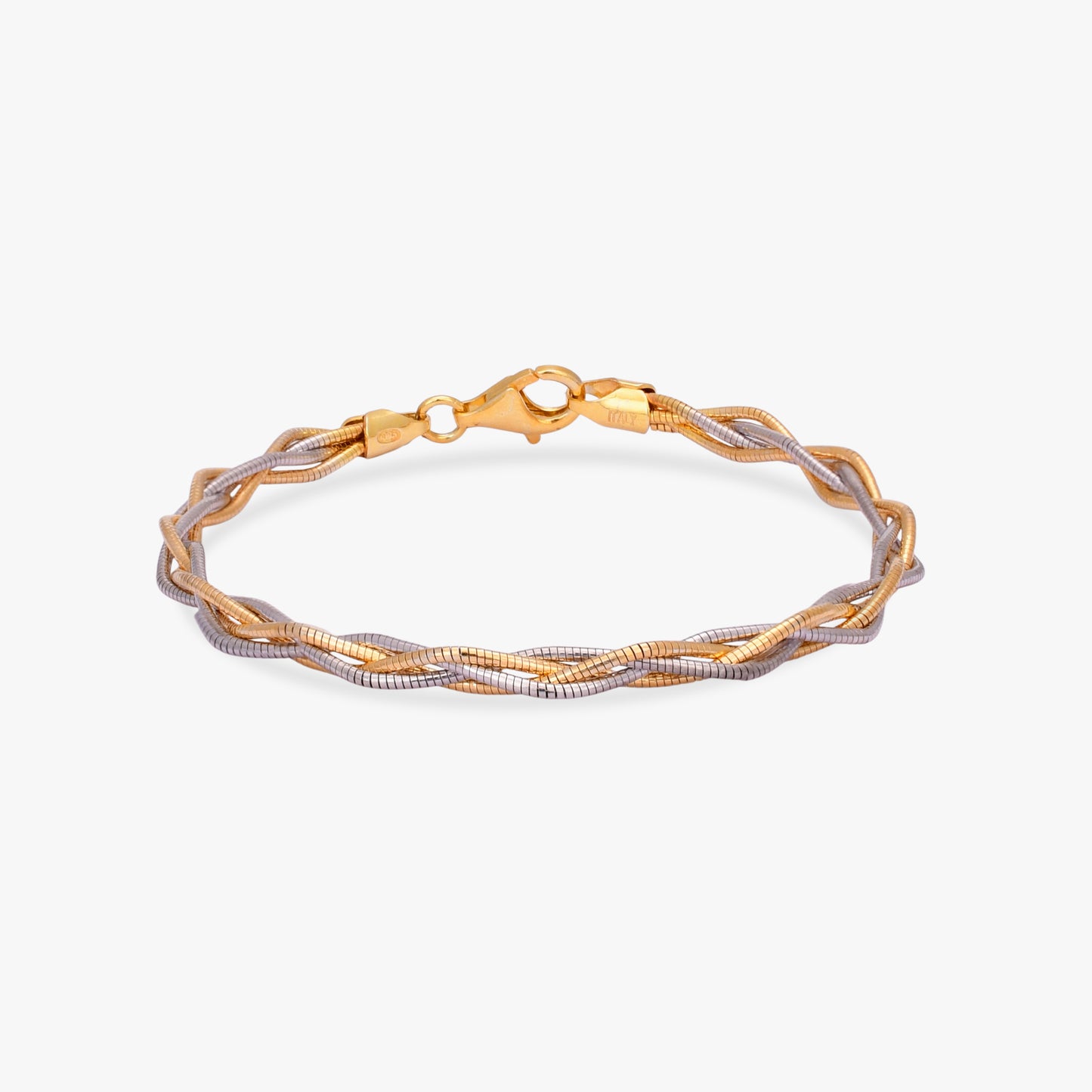 Elegant Tricolor Braided Bracelet