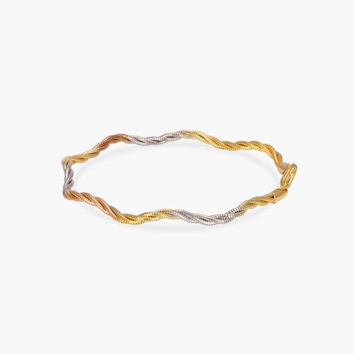 Load image 1 in gallery view. Elegant Tricolor Braided Bracelet