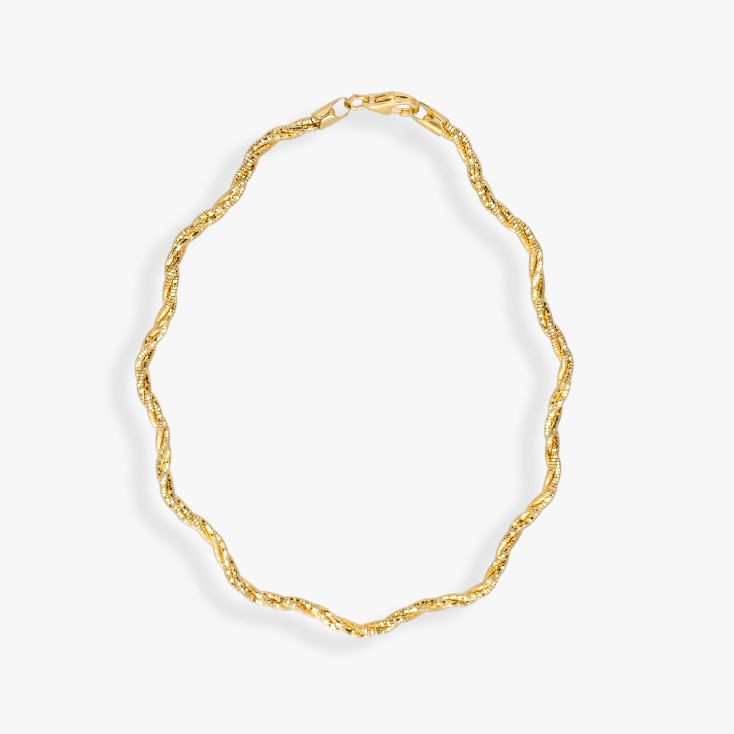 Wavy Italian Collection Anklet