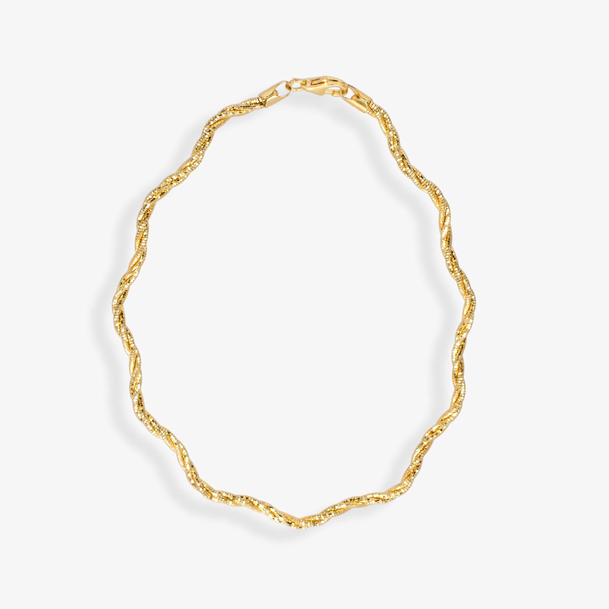 Wavy Italian Collection Anklet