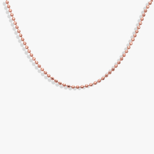 Load image 1 in gallery view. Sleek Rose Silver Chain