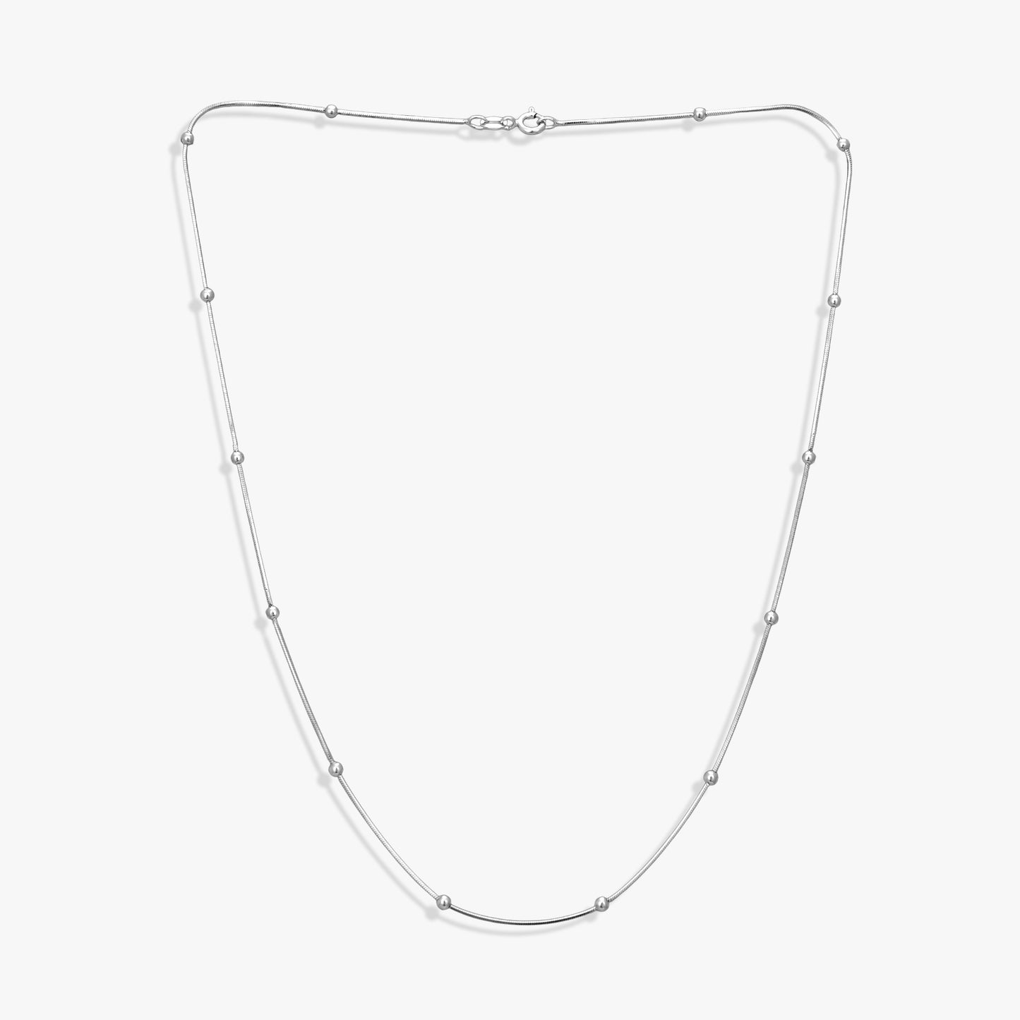 Sterling Silver Bead Chain