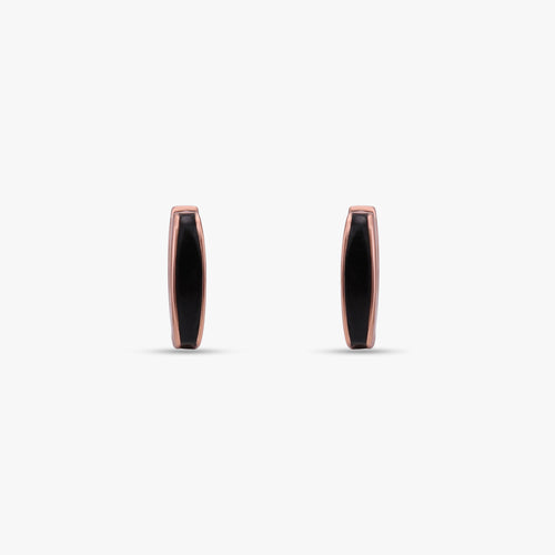 Load image 1 in gallery view. Minimalist Geometric Huggie Hoops