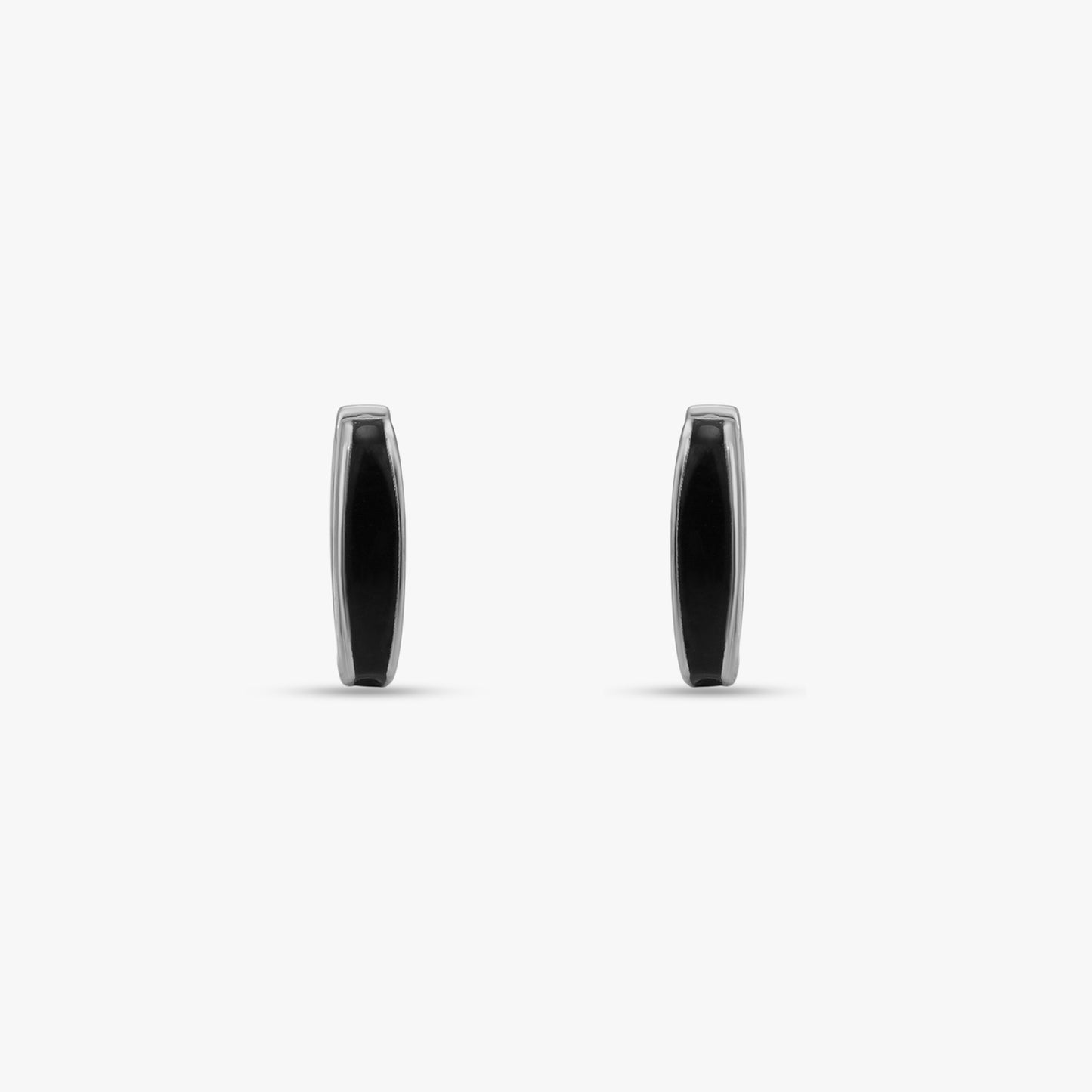 Minimalist Geometric Huggie Hoops