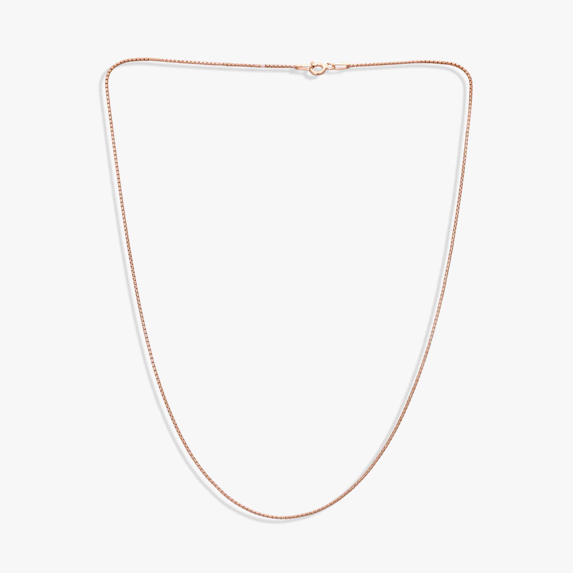 Rose Gold Box Chain