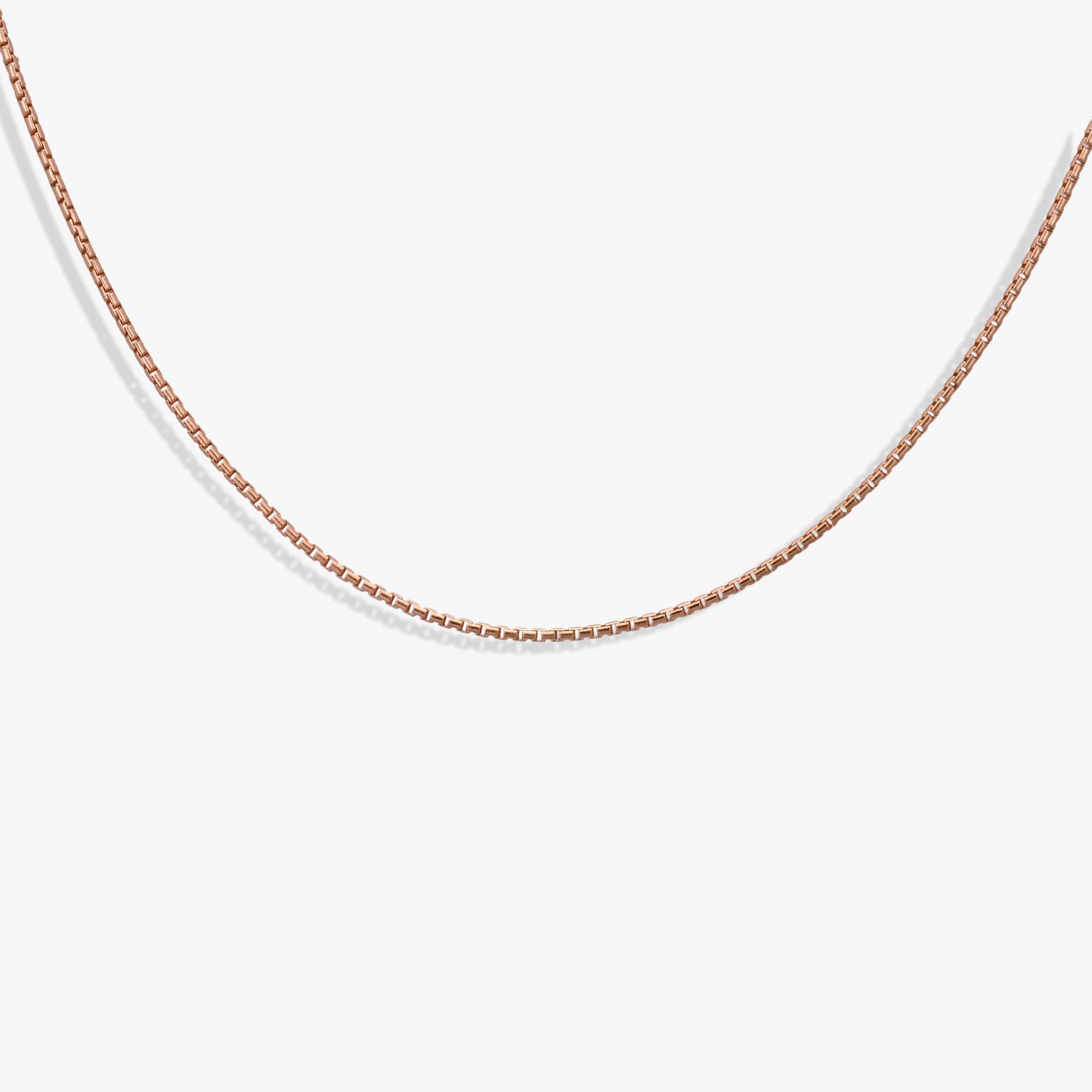 Rose Gold Box Chain