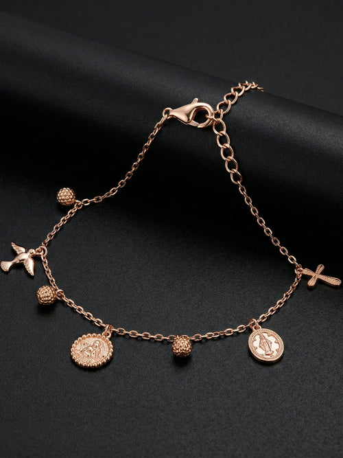 Load image 1 in gallery view. Religious Icons Charm Bracelet