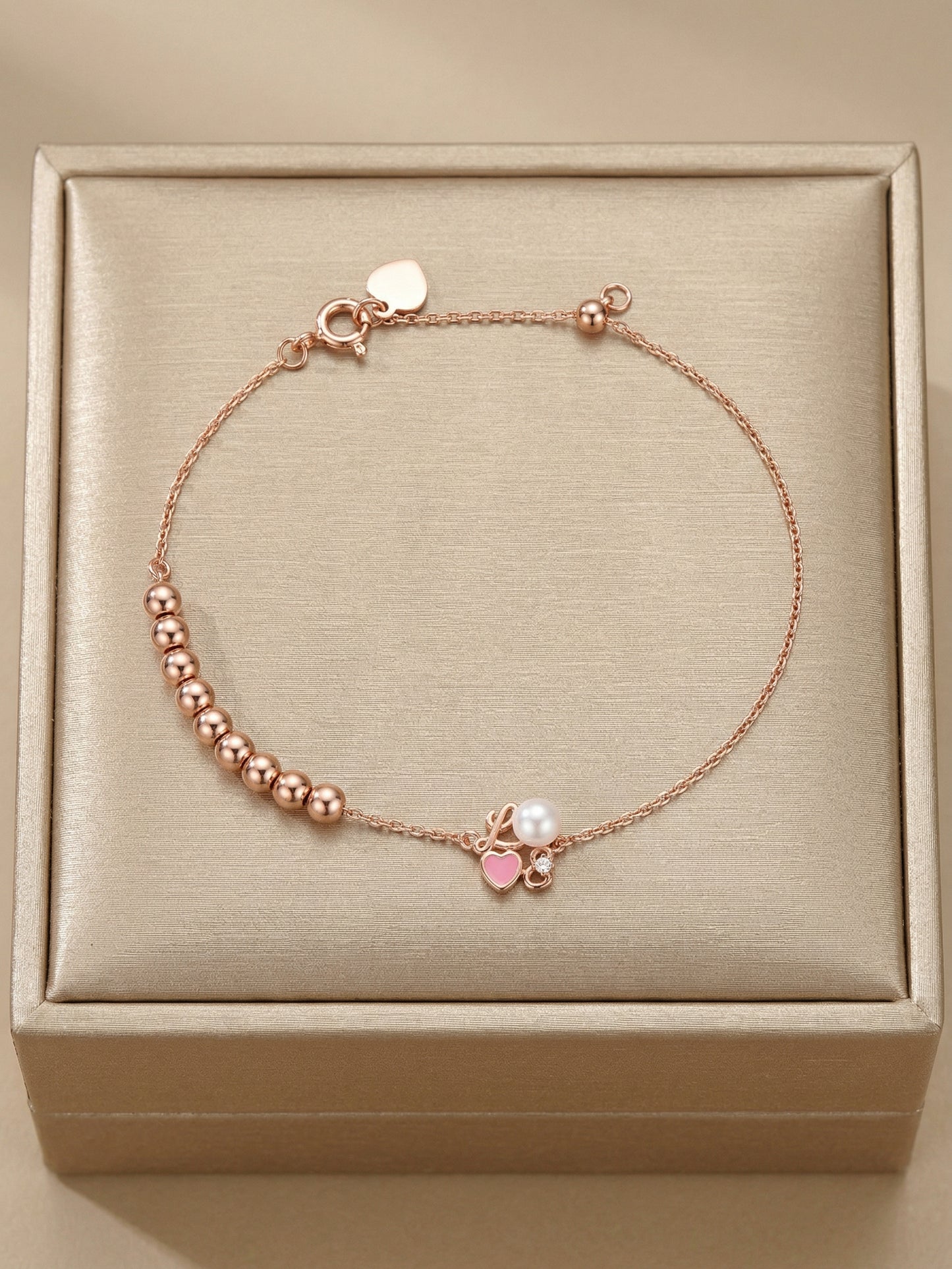 Beaded Charm Bracelet