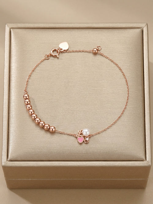 Load image 1 in gallery view. Beaded Charm Bracelet