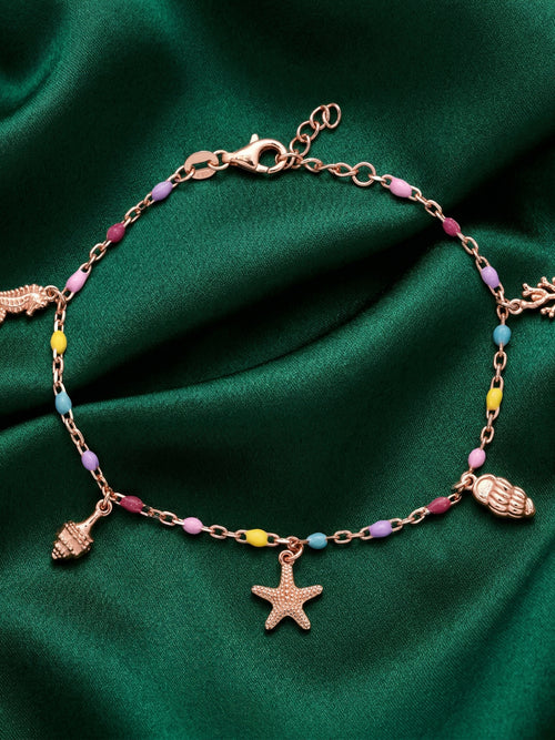 Load image 1 in gallery view. Nautical Charm Bracelet