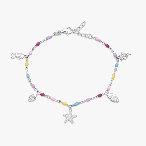 Load image 1 in gallery view. Nautical Charm Bracelet