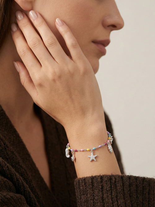 Load image 1 in gallery view. Nautical Charm Bracelet