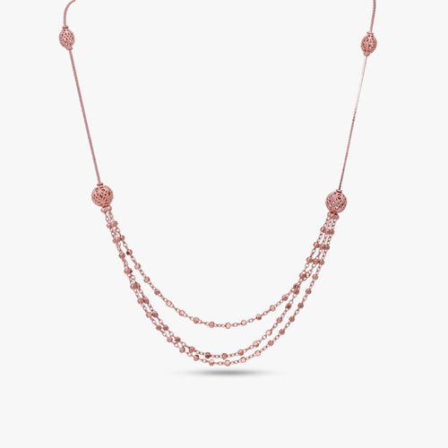 Load image 1 in gallery view. Regal Filigree Drape Necklace