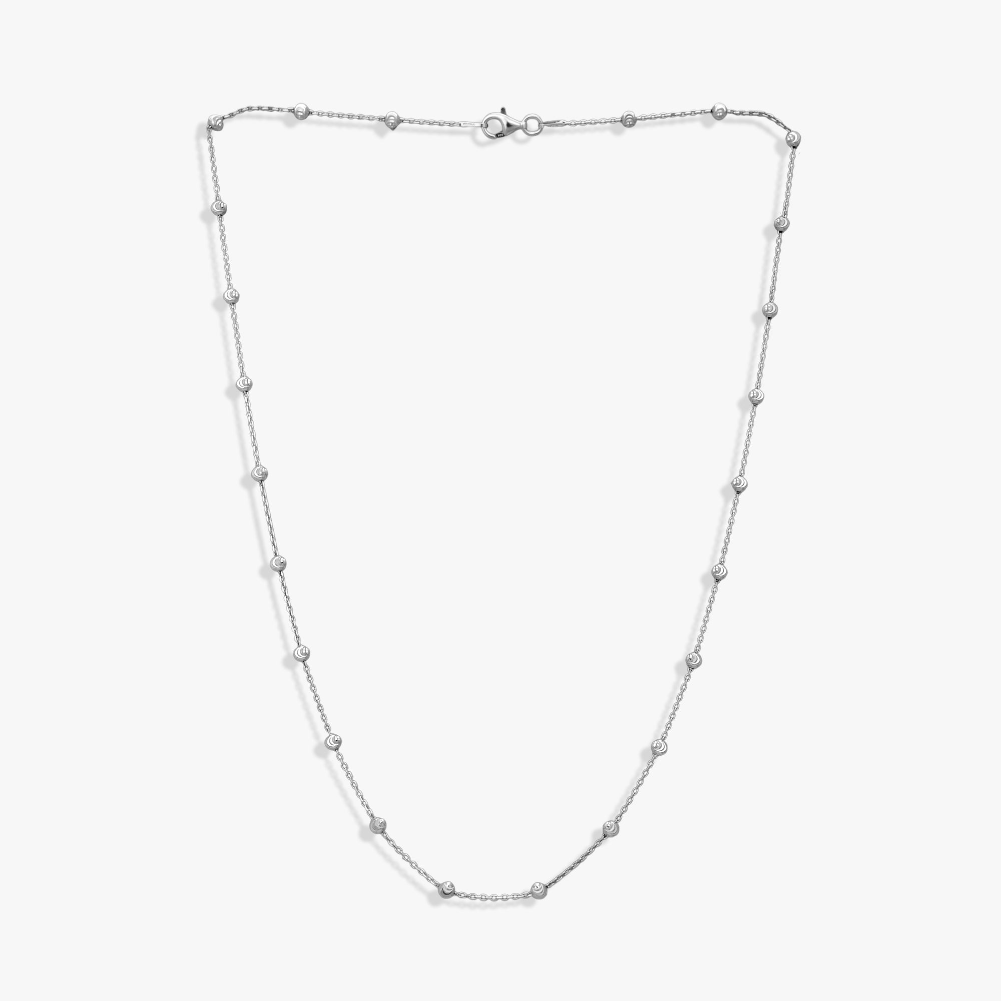 Silver Italian Bead Chain