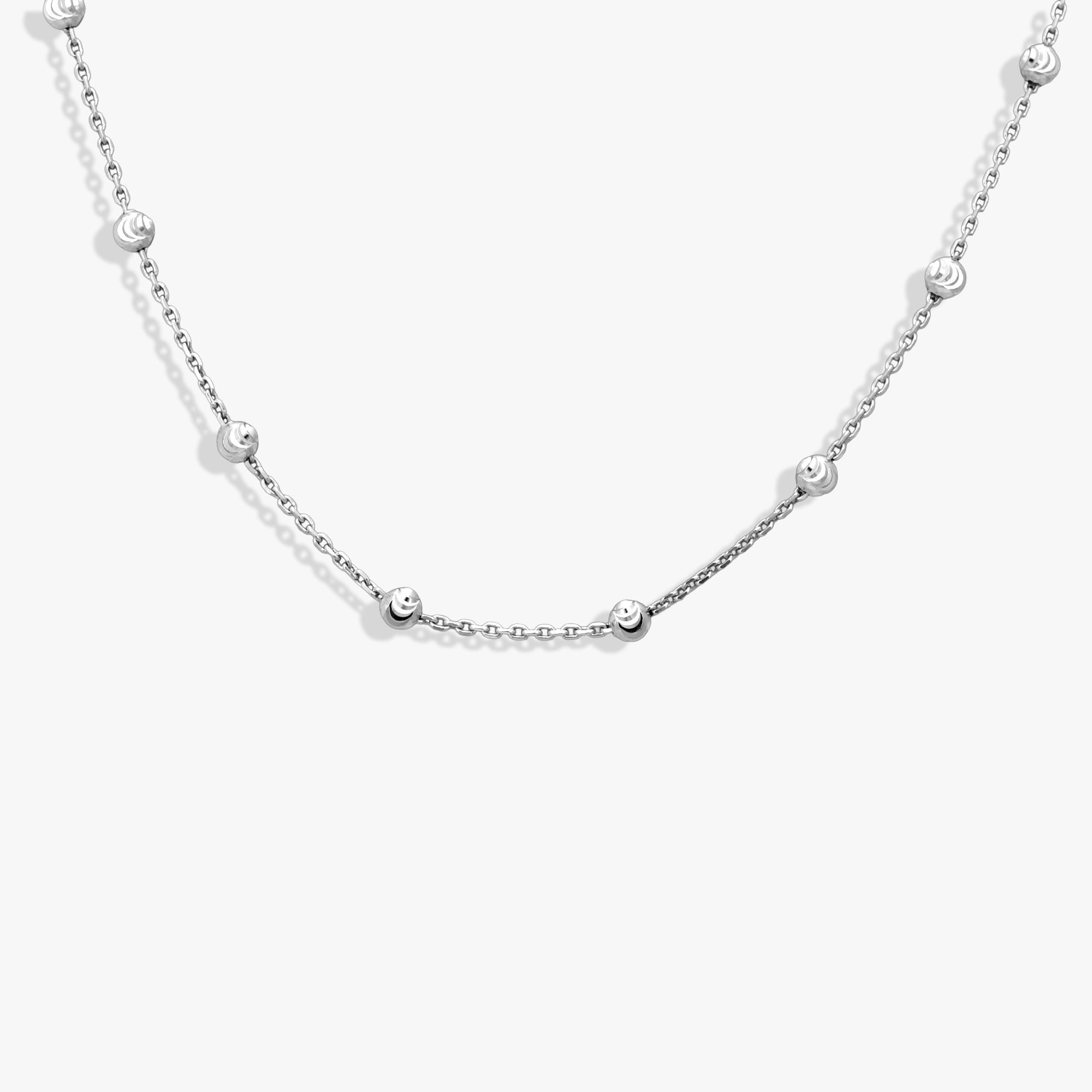 Silver Italian Bead Chain