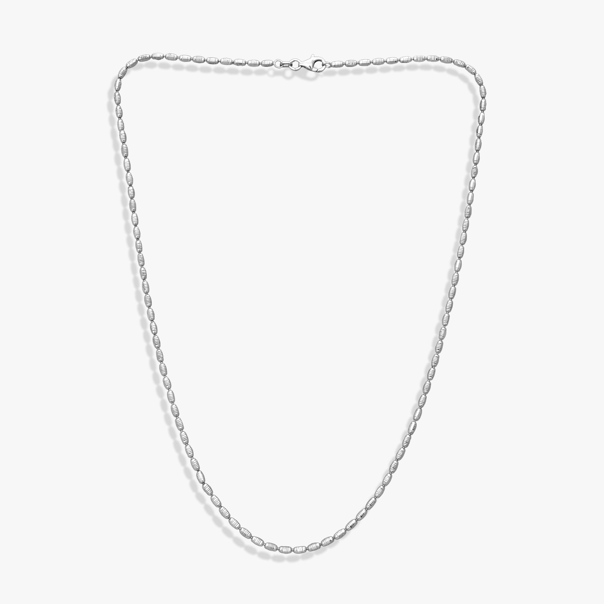 Italian Silver Bead Chain