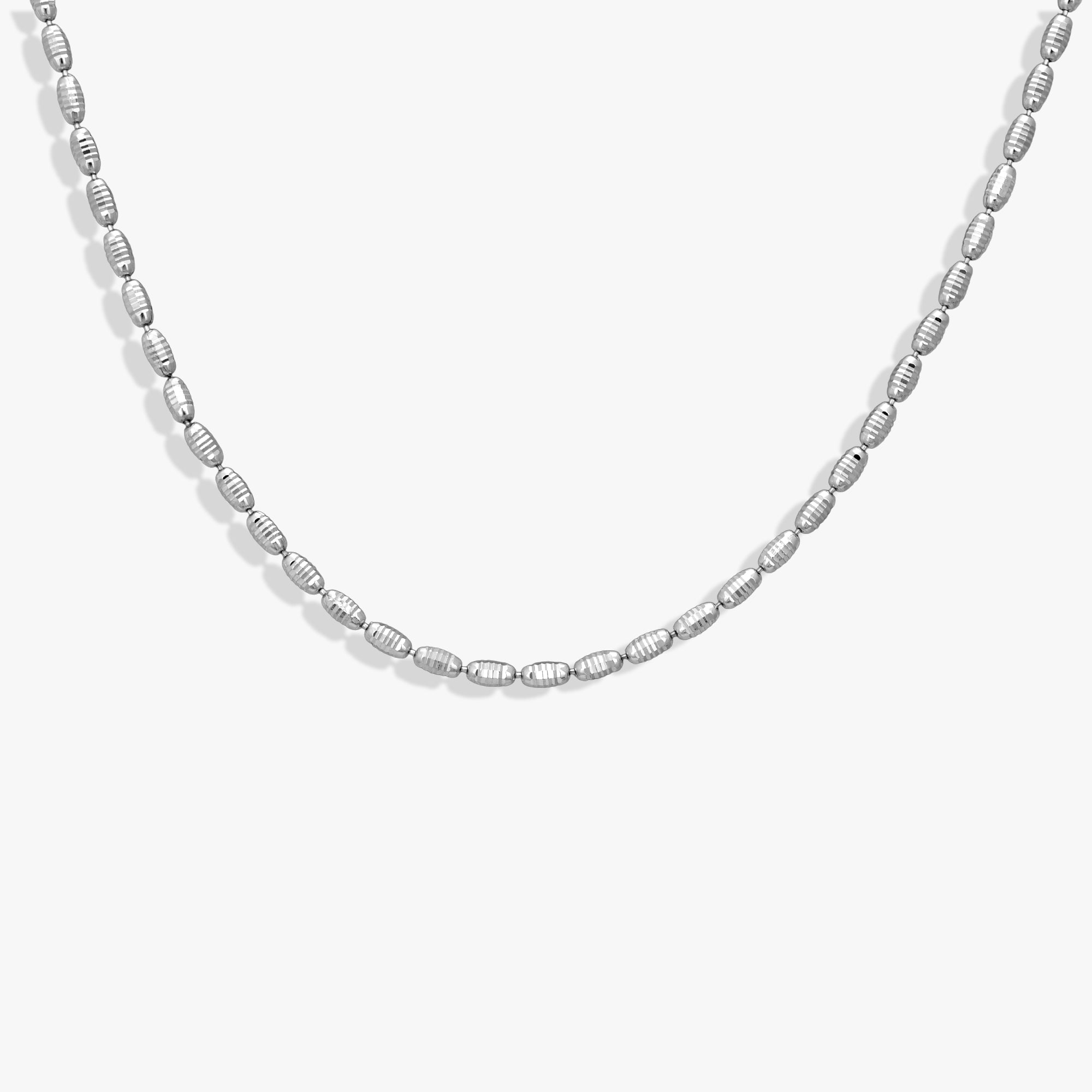 Italian Silver Bead Chain