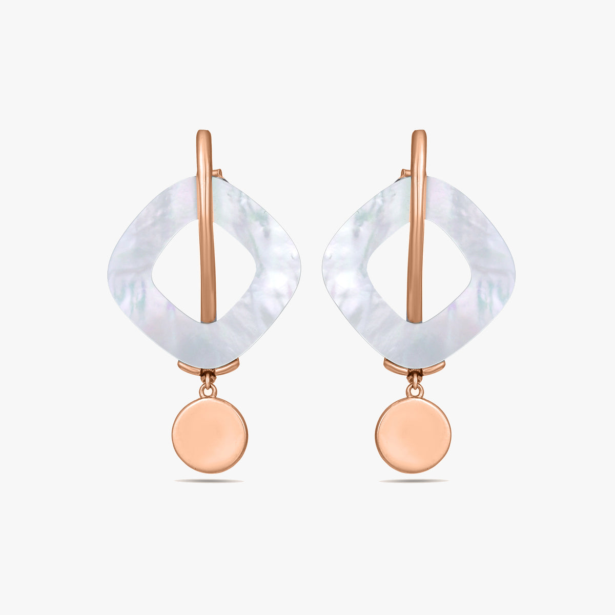 Lumina Geometric Drop Earrings