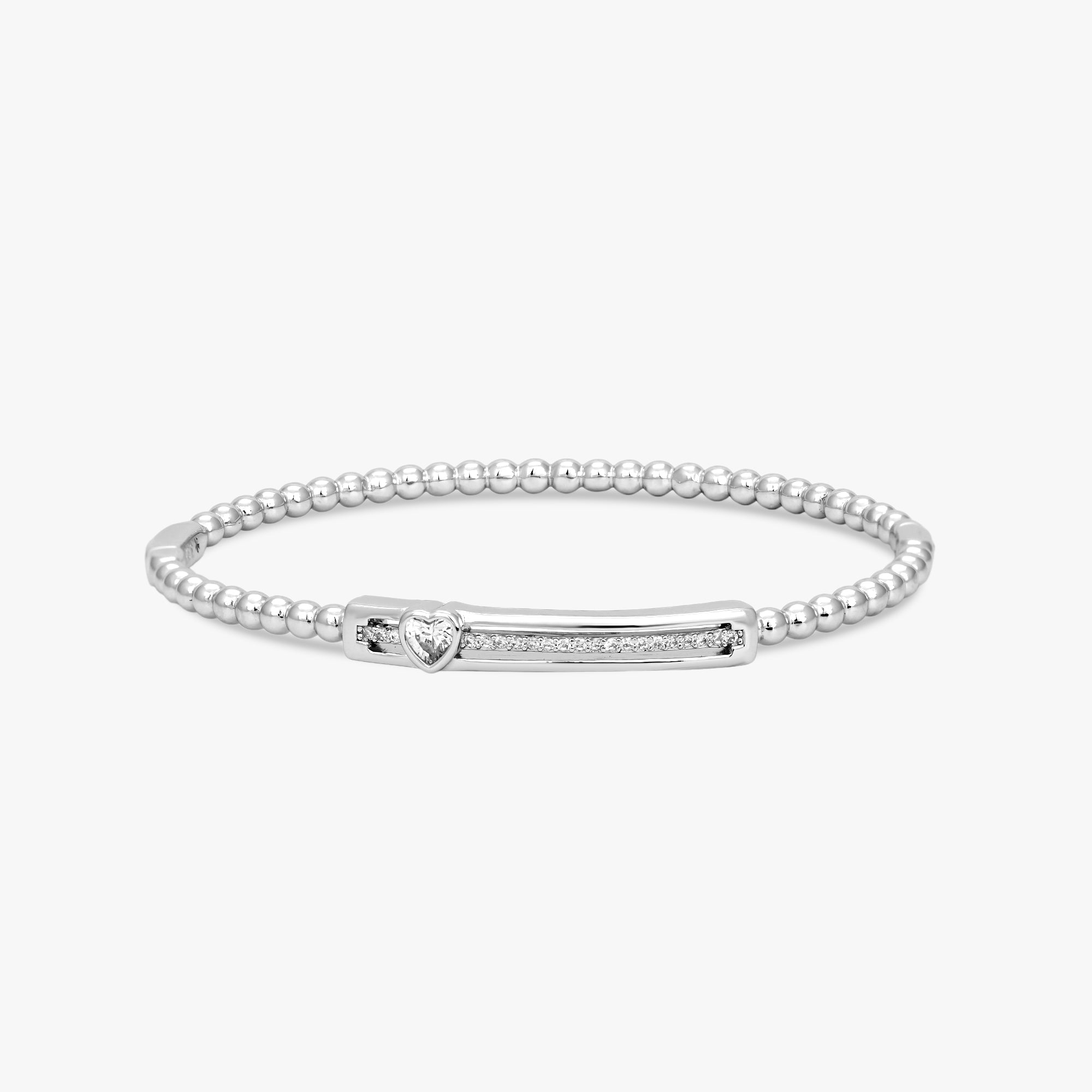 Lumière Beaded Bar Bracelet