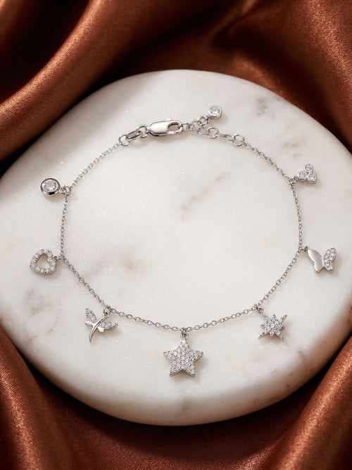 Load image 1 in gallery view. Celestial Wonders Charm Bracelet