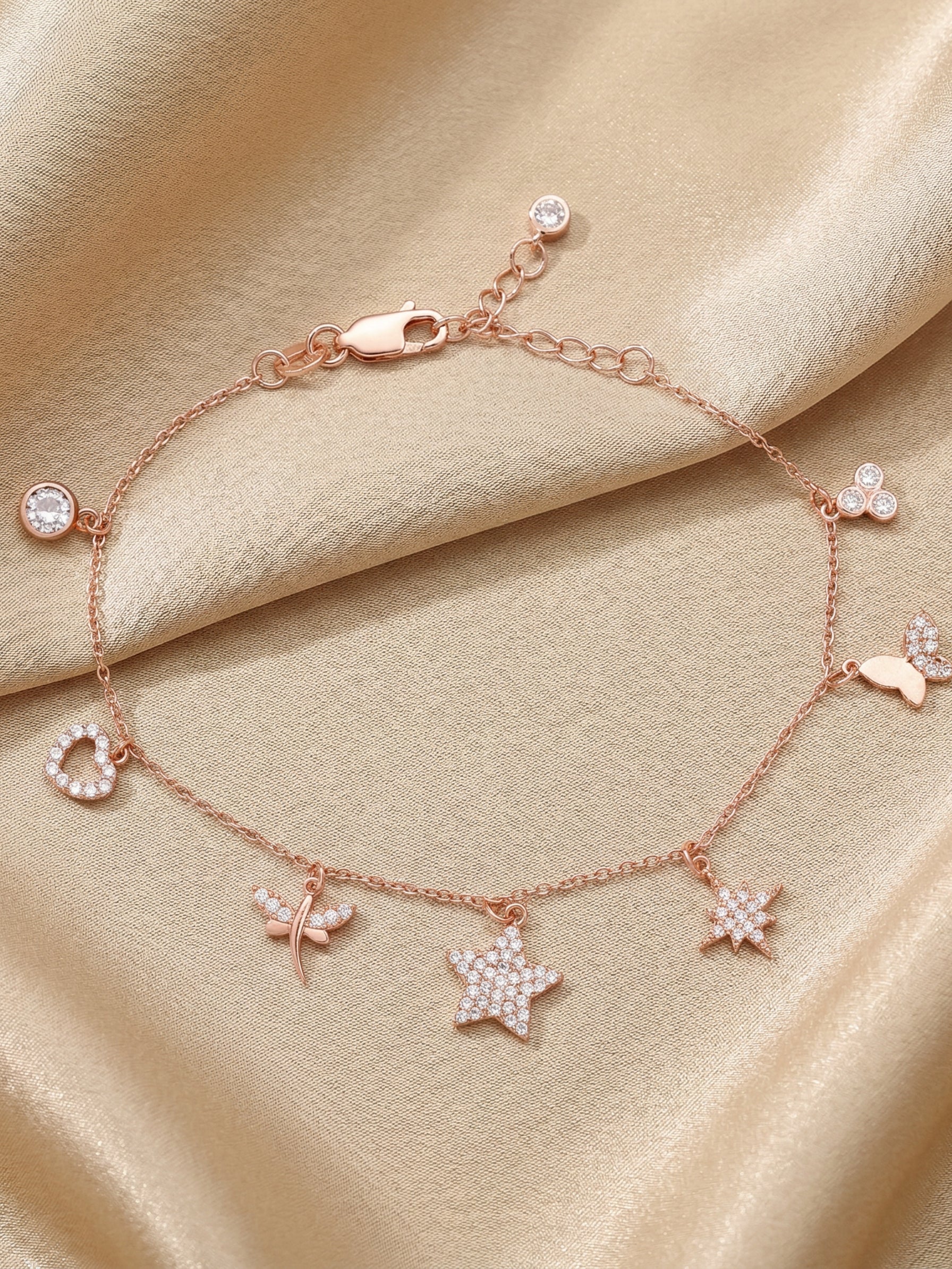Celestial Wonders Charm Bracelet
