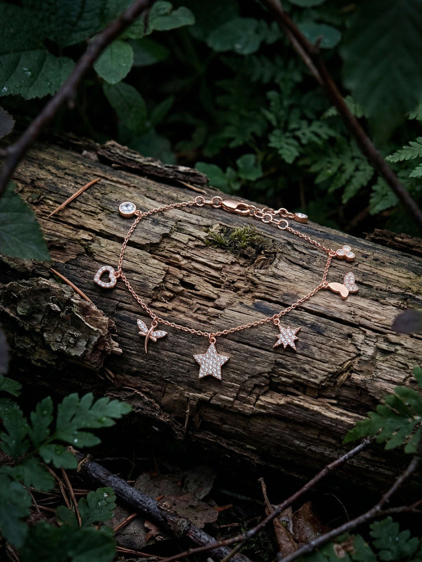 Celestial Wonders Charm Bracelet