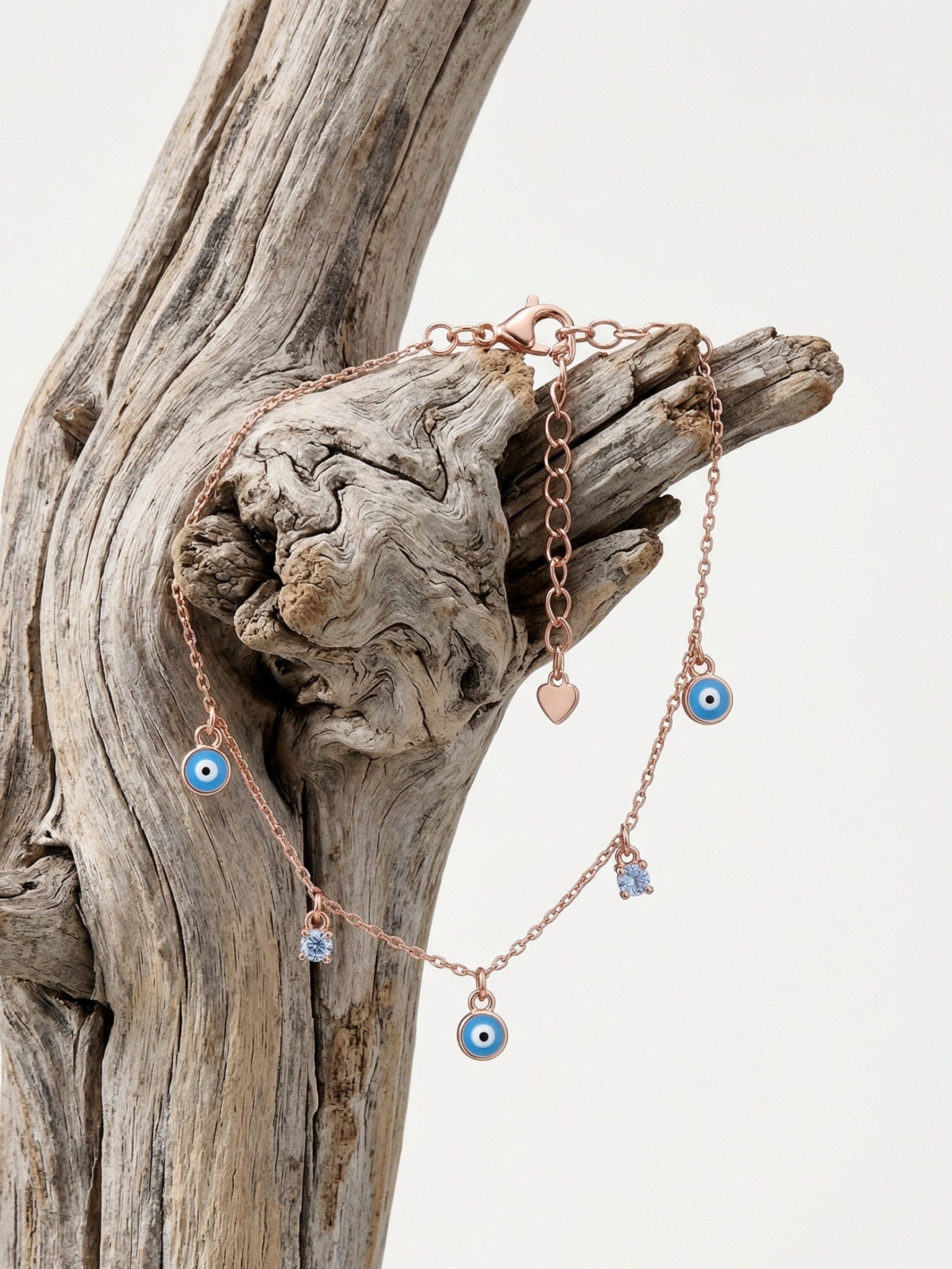 Silver Evil Eye Bracelet