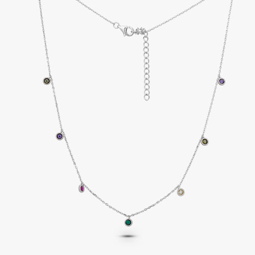 Load image 1 in gallery view. Rainbow Guardian Charm Necklace