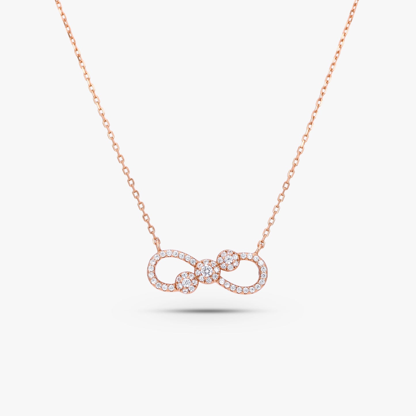 Infinity Glow Diamond Pendant