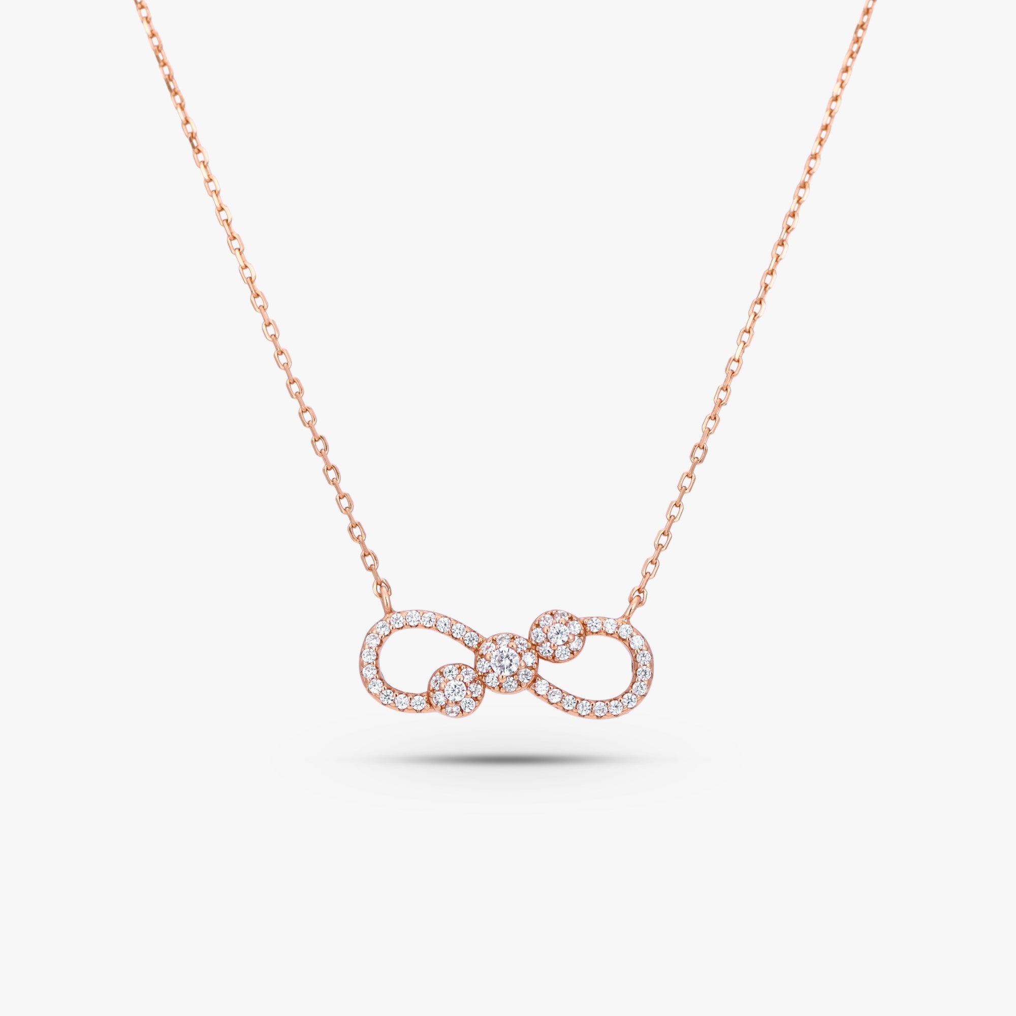 Infinity Glow Diamond Pendant