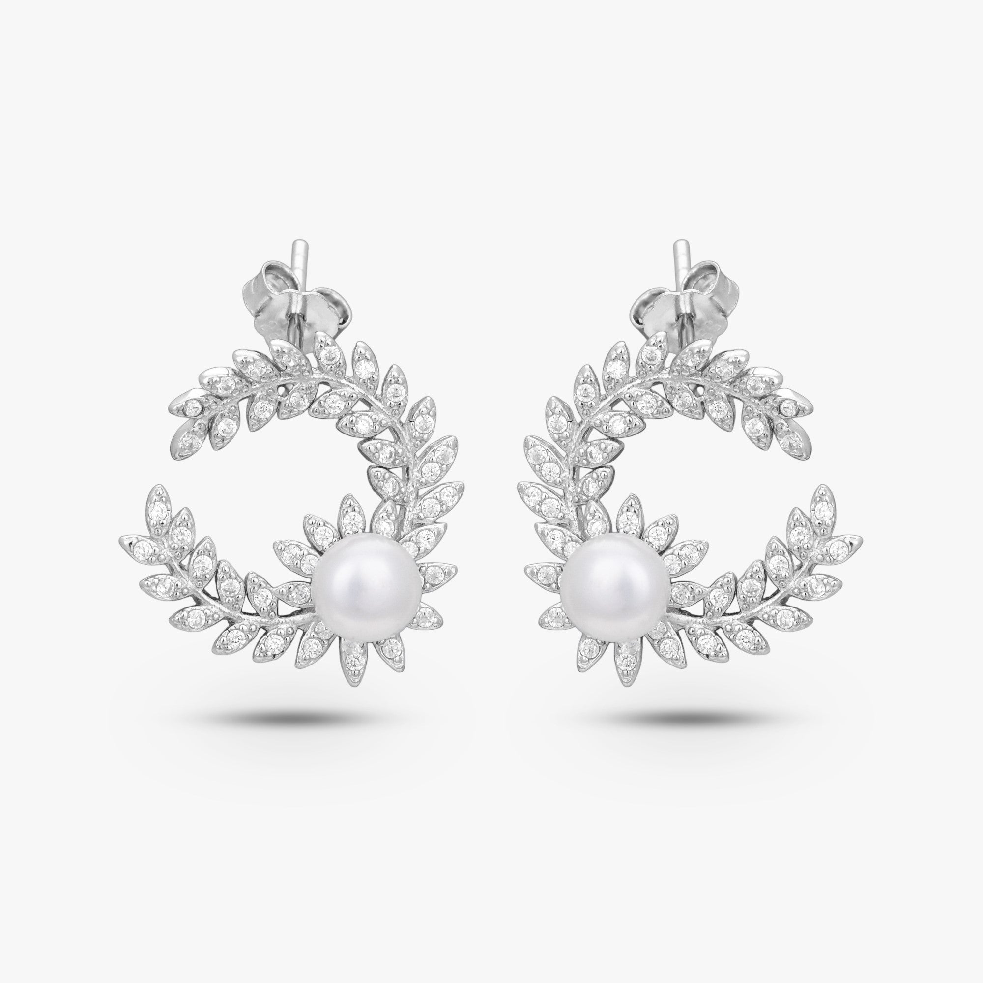 Frosted Pearl Halo Set