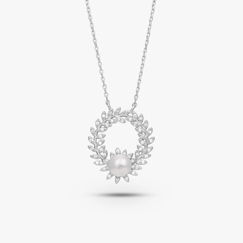 Load image 1 in gallery view. Frosted Pearl Halo Set