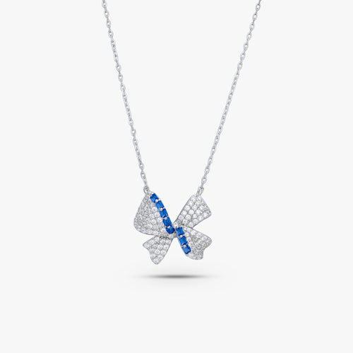Load image 1 in gallery view. Sapphire Blue Bow