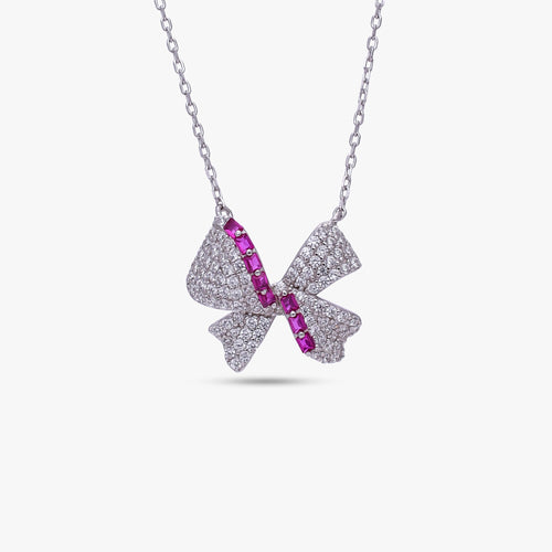 Load image 1 in gallery view. Ruby-Accent Bow Set