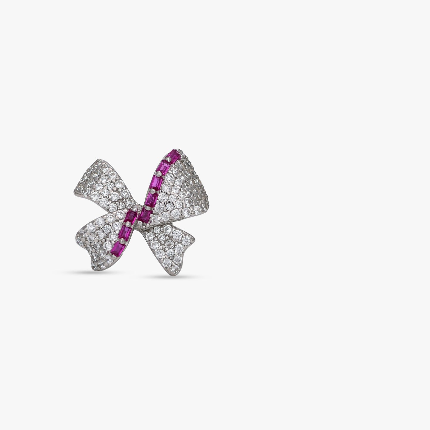 Ruby-Accent Bow Set