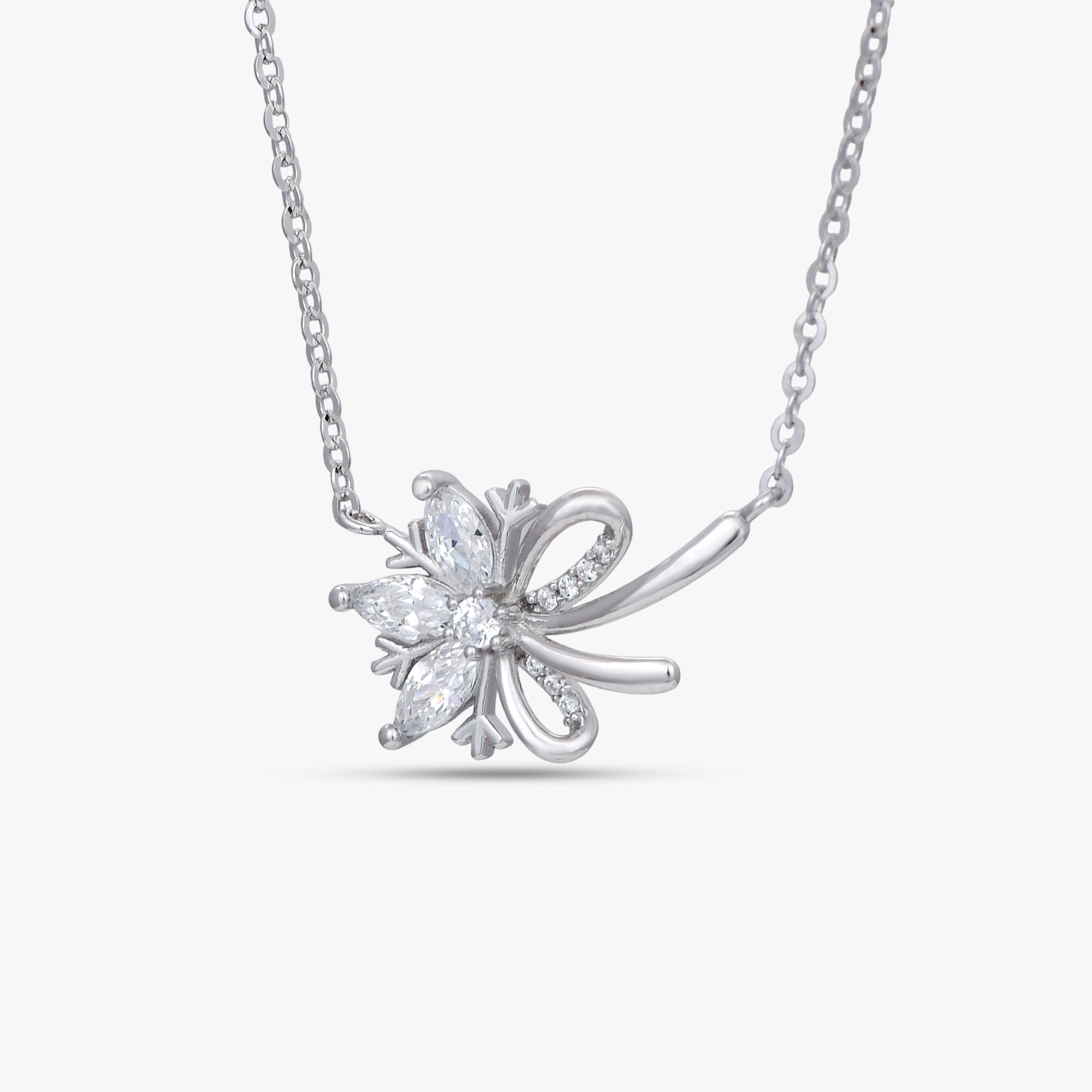 Crystal Petal Grace Necklace