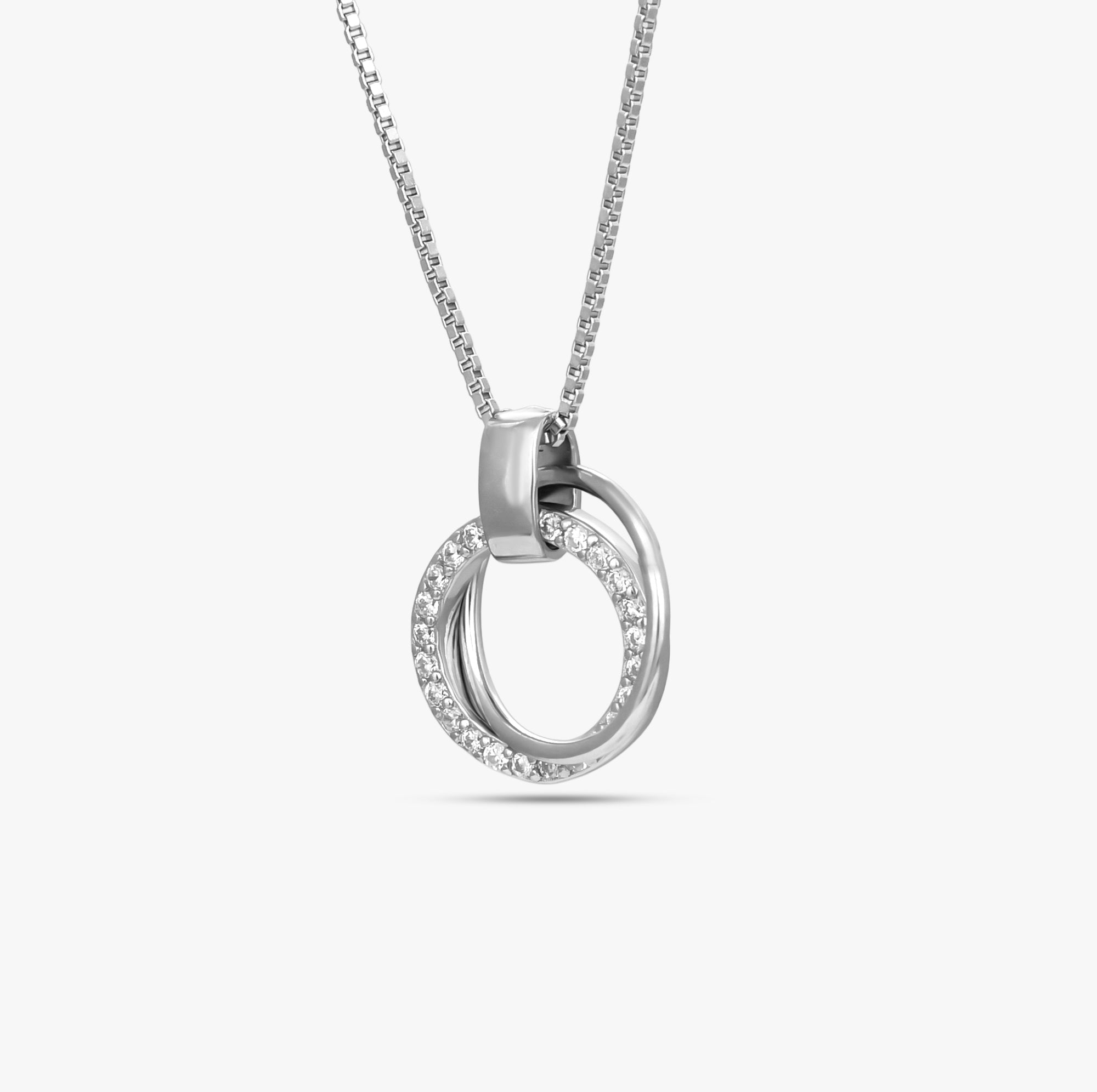 Eternal Circle Diamond Pendant
