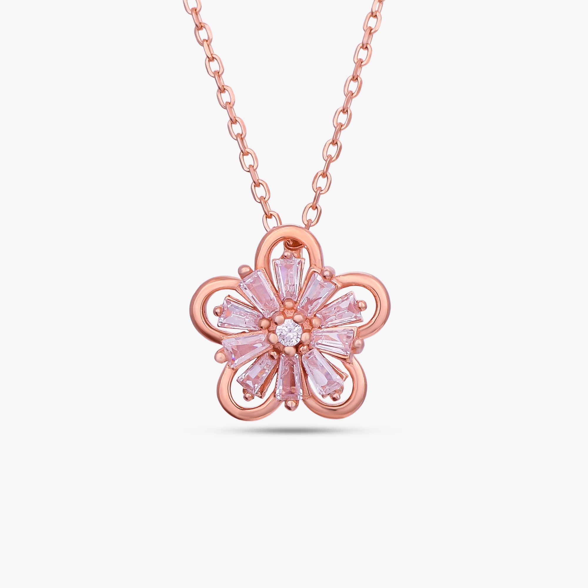 Rose Petal Radiance Necklace
