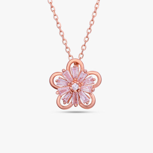Load image 1 in gallery view. Rose Petal Radiance Necklace