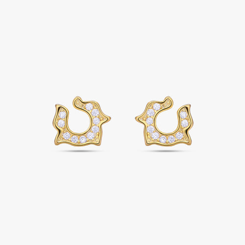 Load image 1 in gallery view. Stellar Duo Link Studs