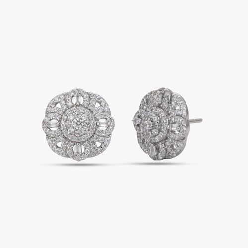 Load image 1 in gallery view. Victoria Grand Halo Studs