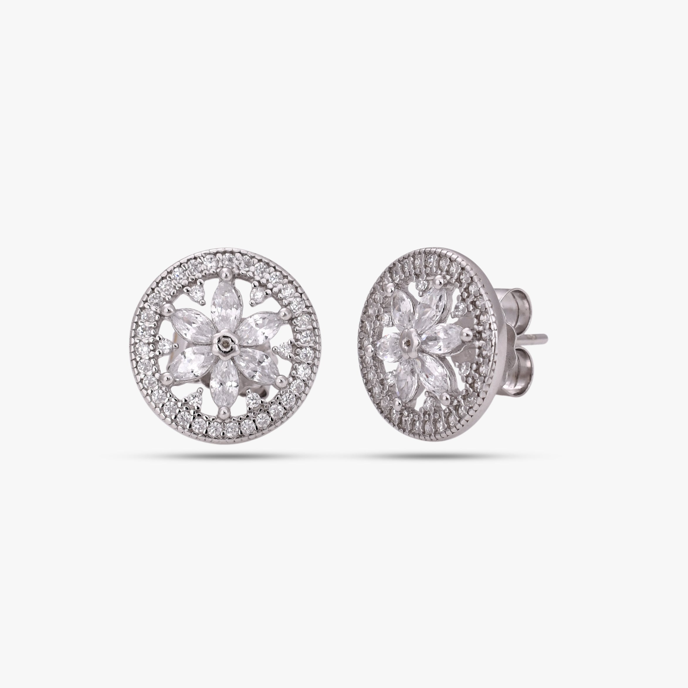 Eternal Sparkle Circle Studs