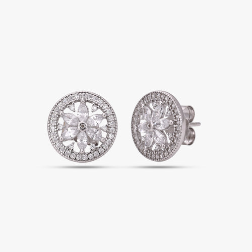 Load image 1 in gallery view. Eternal Sparkle Circle Studs