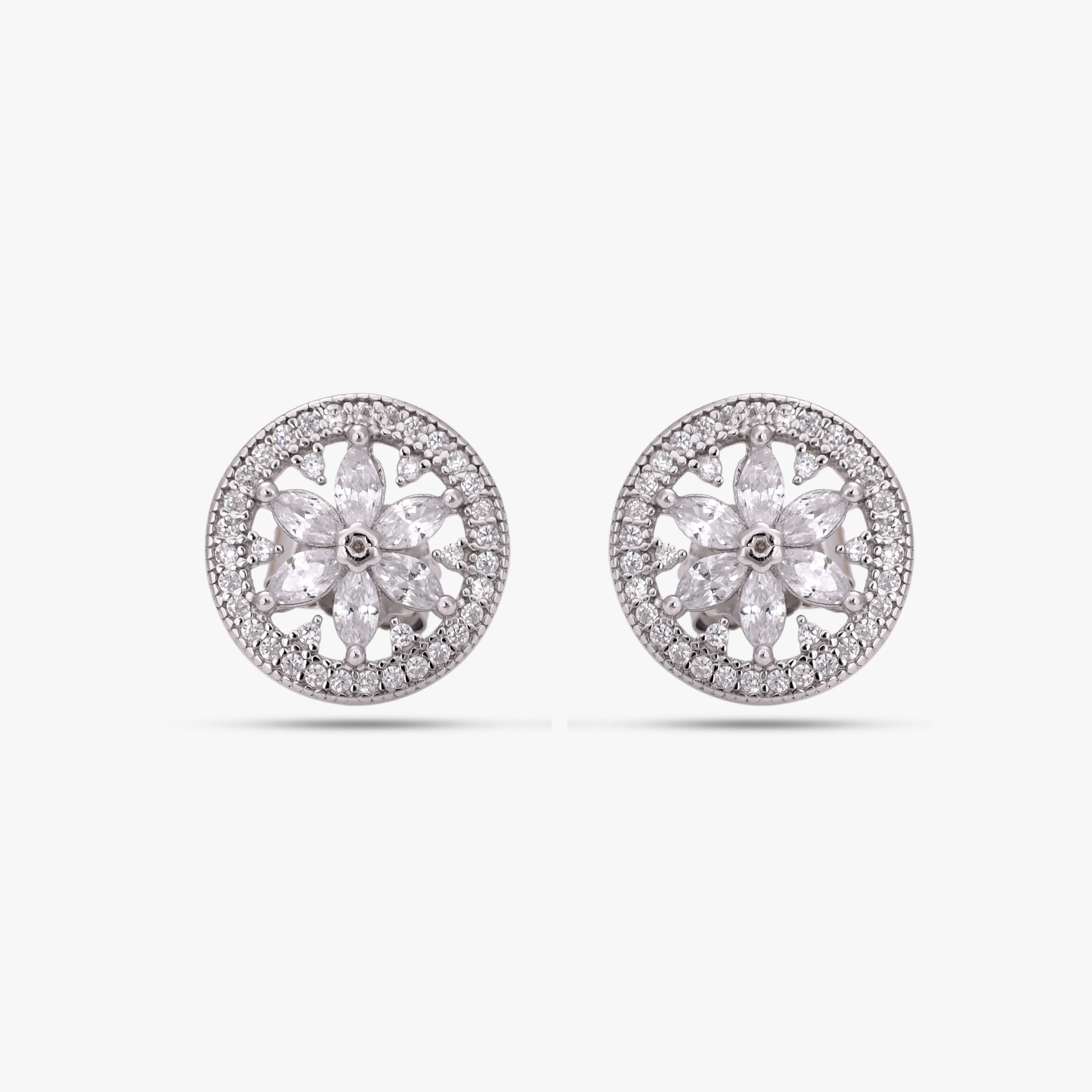 Eternal Sparkle Circle Studs