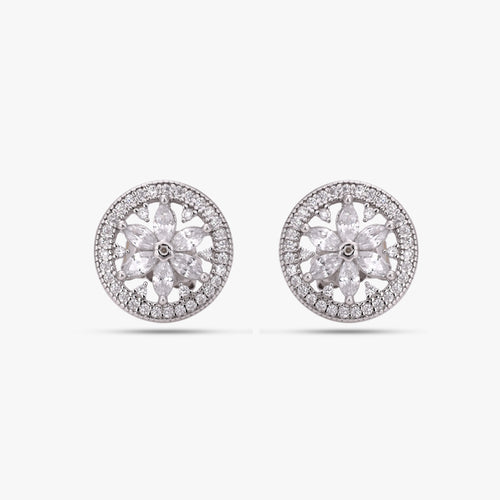 Load image 1 in gallery view. Eternal Sparkle Circle Studs