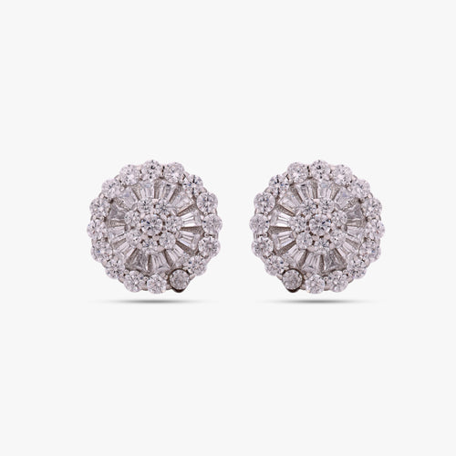 Load image 1 in gallery view. The Grand Bloom Solitaire Studs