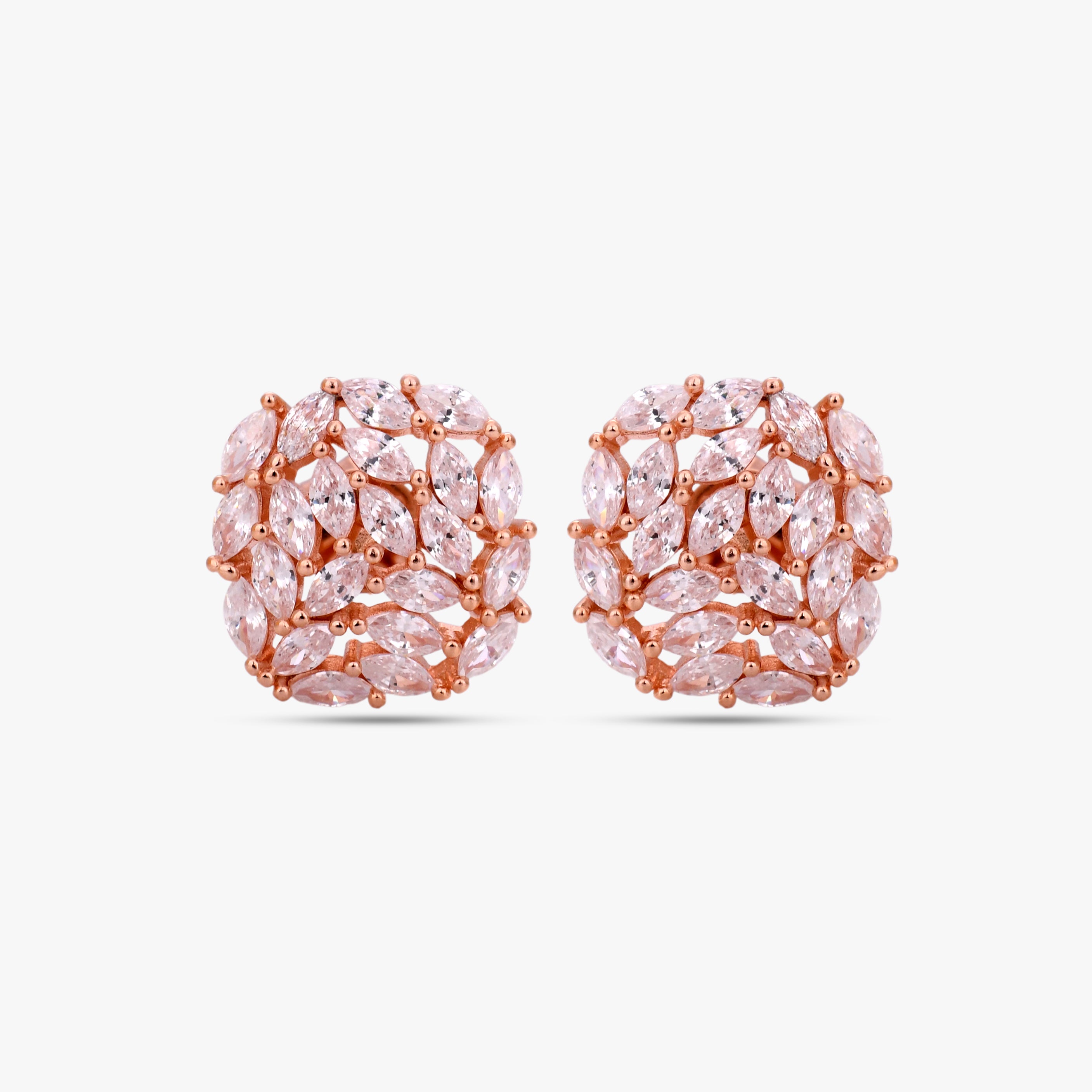 Gilded Mosaic Statement Studs