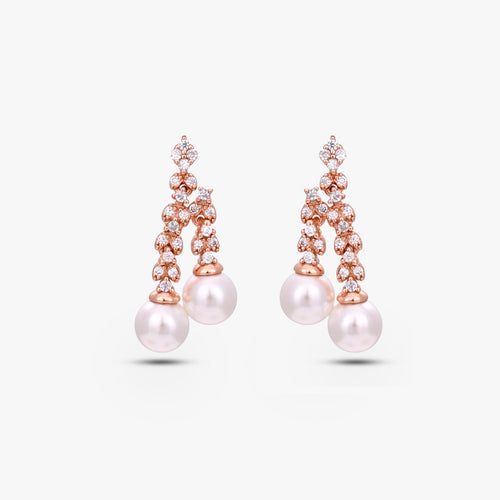 Load image 1 in gallery view. Stellar Pearl Earrings