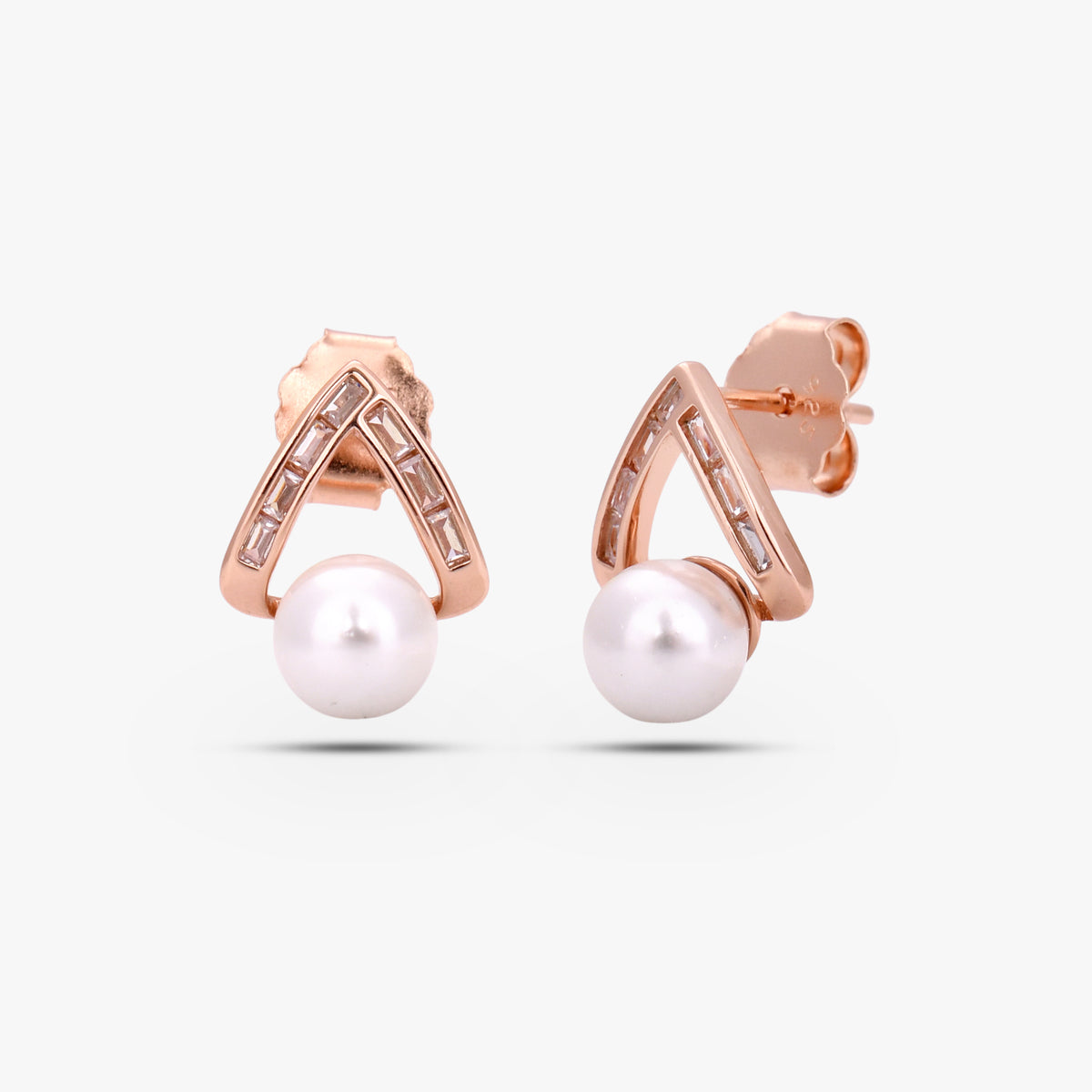 Chevron Halo Earrings
