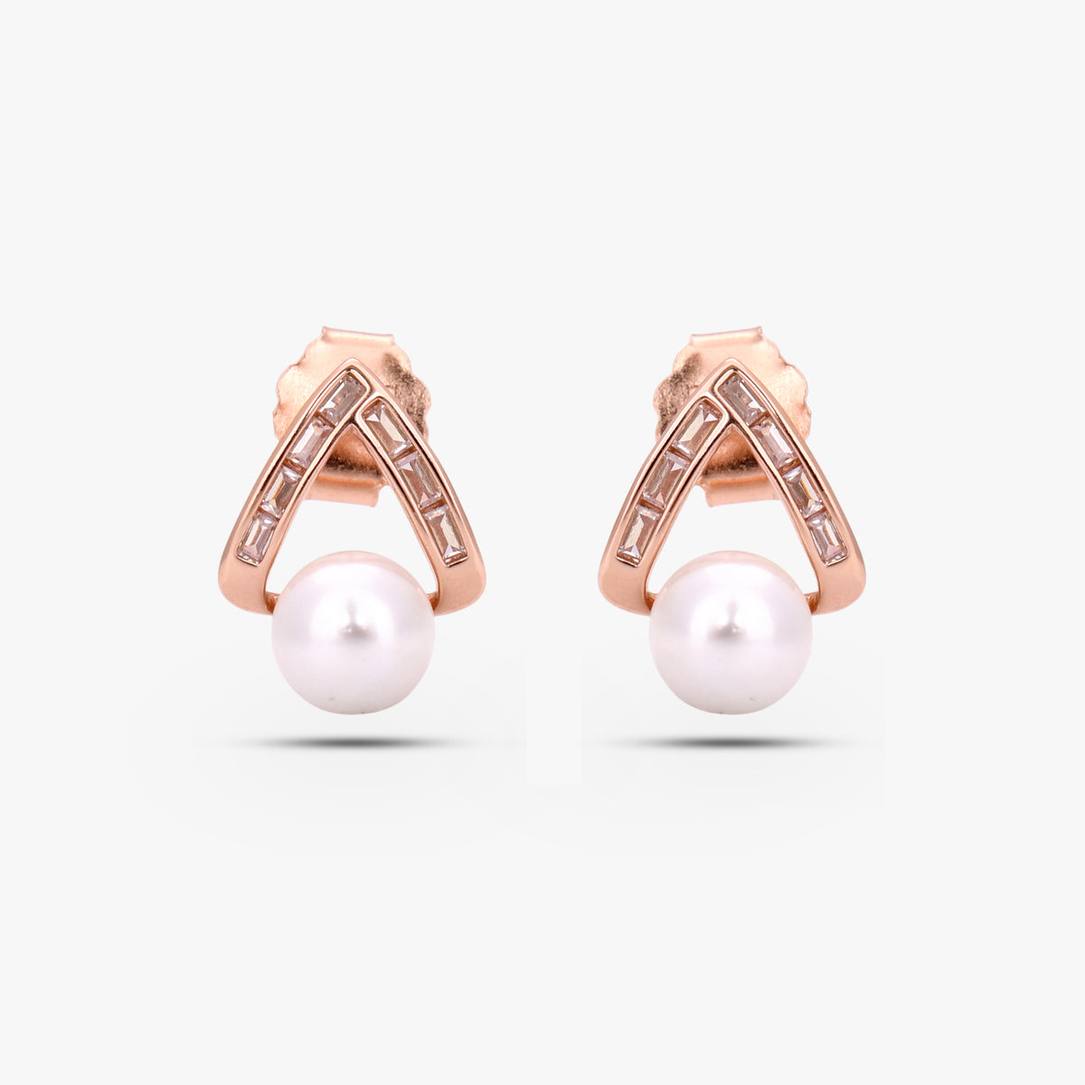 Chevron Halo Earrings